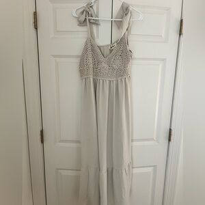 NWOT Tie Shoulder Dress